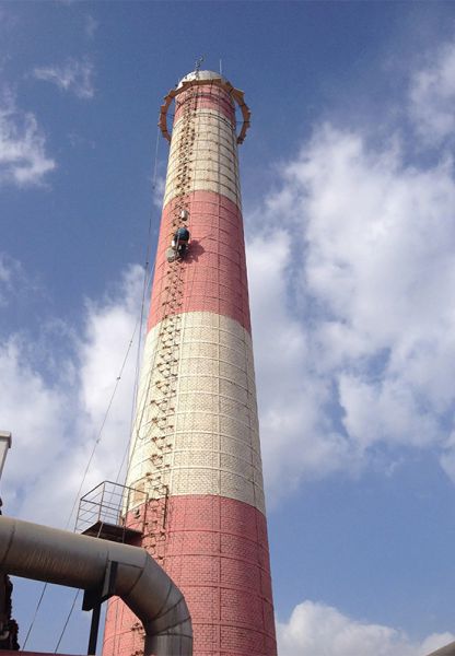 煙囪加固，煙囪修復