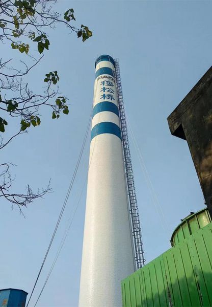 煙囪美化、煙囪彩繪