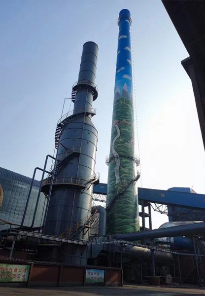 煙囪美化、煙囪彩繪