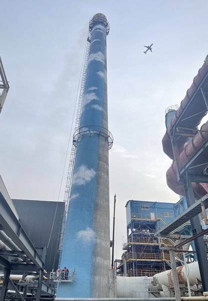 煙囪刷航標(biāo)、煙囪刷涂料