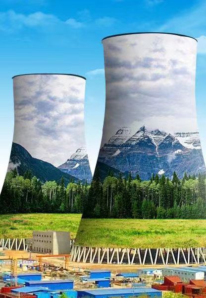 煙囪刷航標、煙囪刷涂料