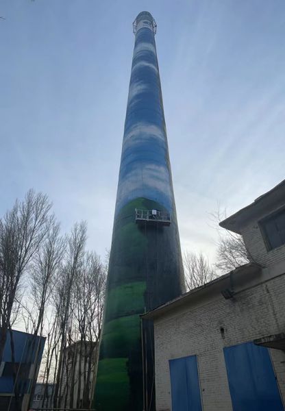 煙囪刷航標(biāo)、煙囪刷涂料