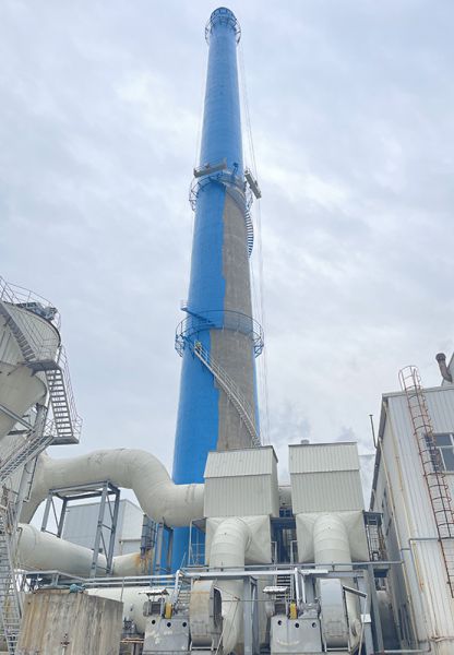 煙囪刷航標(biāo)、煙囪刷涂料