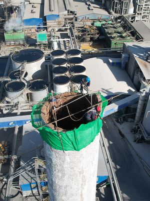 煙囪拆除，水塔拆除