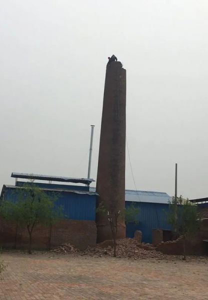 煙囪拆除，水塔拆除