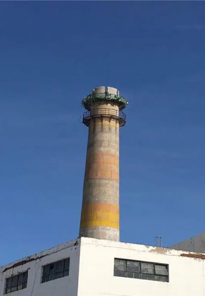 煙囪拆除，水塔拆除