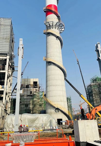 煙囪維修、煙囪加固