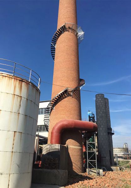 煙囪維修、煙囪加固