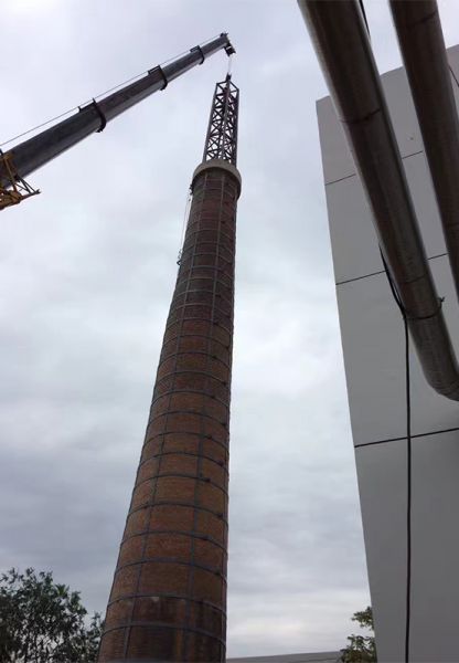 煙囪維修、煙囪加固