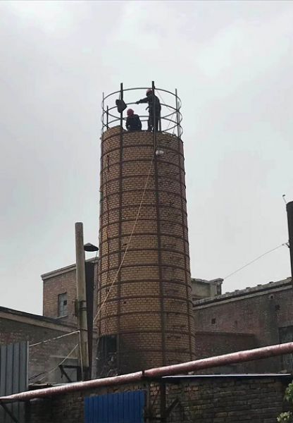 煙囪維修、煙囪加固