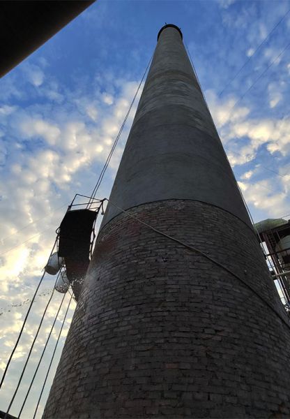 煙囪維修、煙囪加固