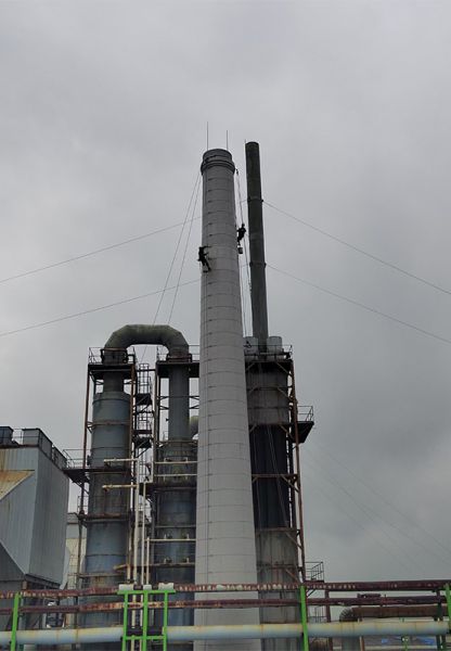 煙囪維修、煙囪加固