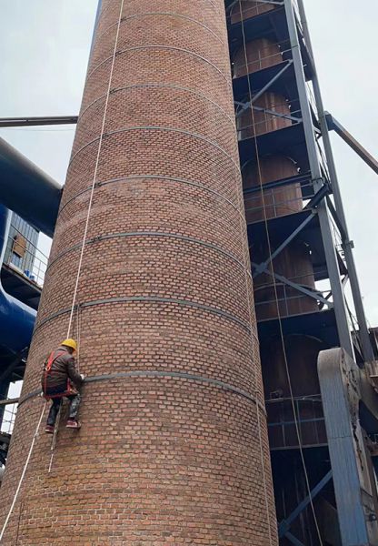 煙囪維修、煙囪加固